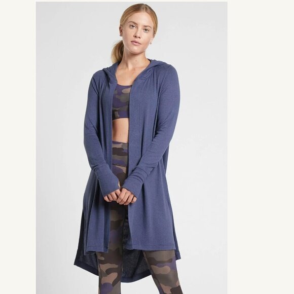Athleta Sweaters - Athleta Knit Harmony Wrap Cardigan Cocoon Sweater Cardi Swept Away Medium